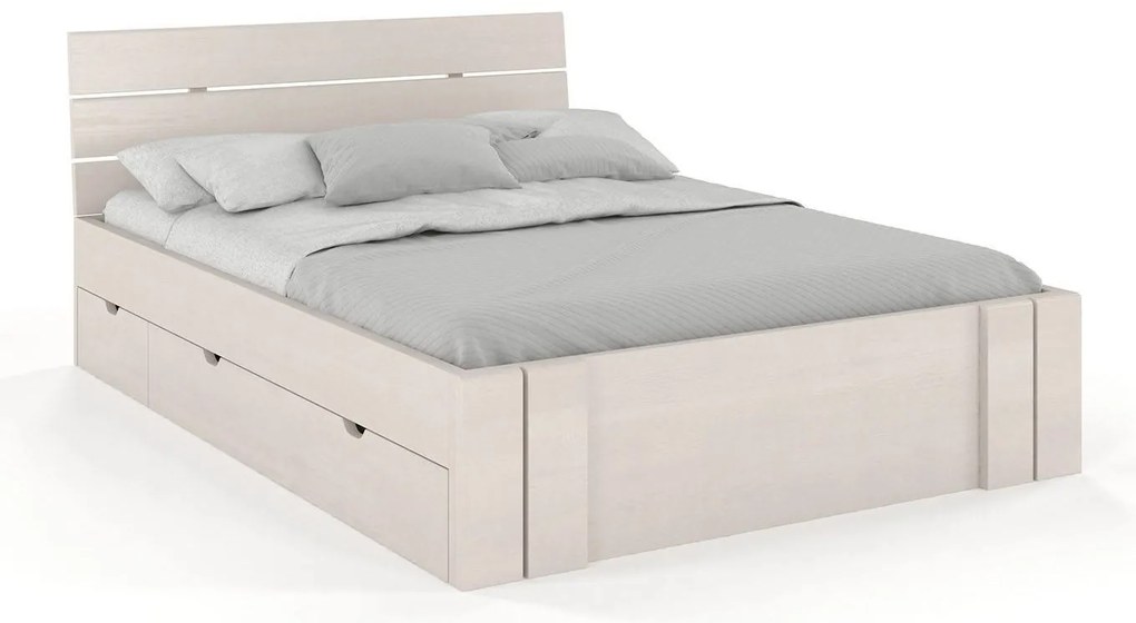 Pat matrimonial 160 cm Tosen High Drawers (pin). 800208