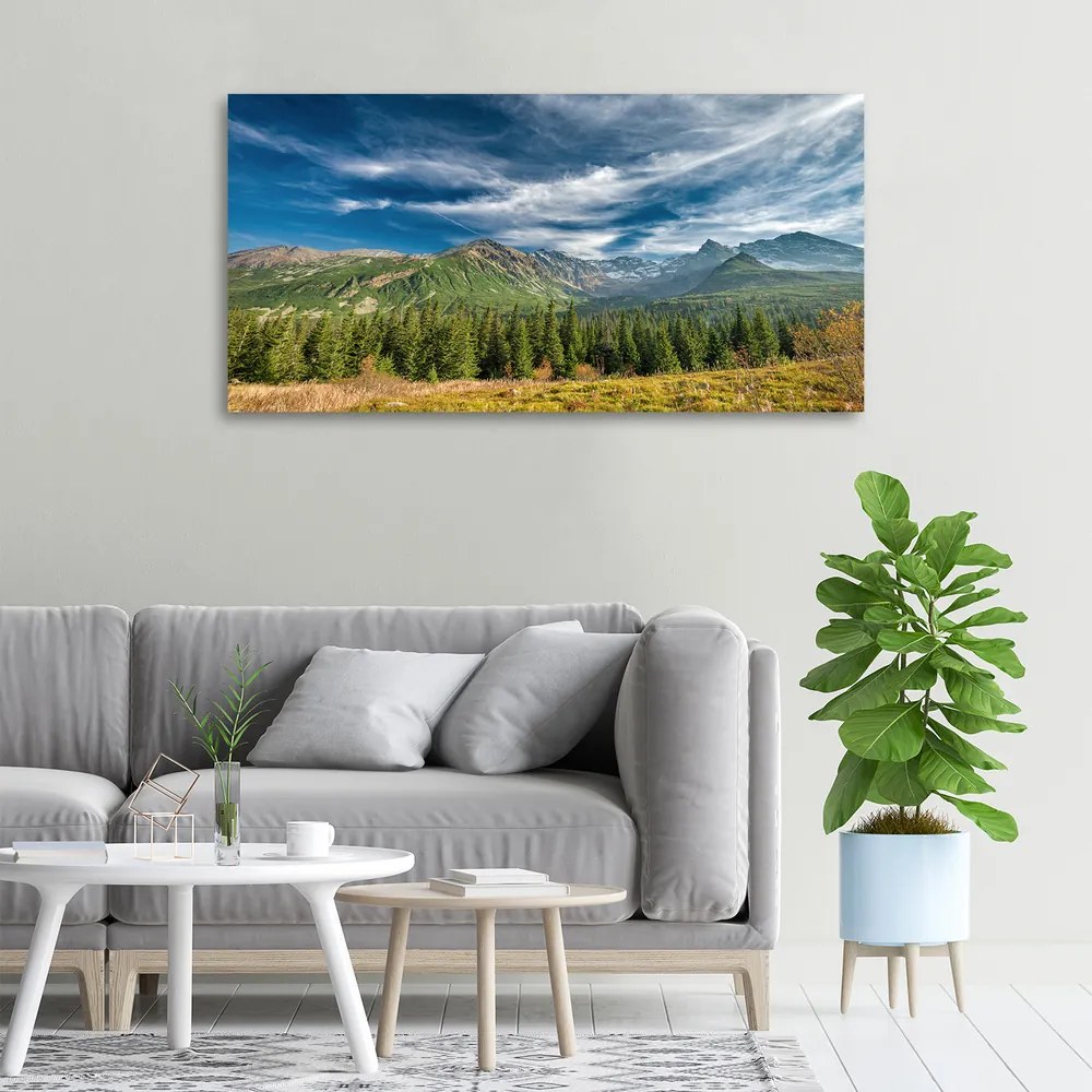 Imprimare tablou canvas Toamna în munții tatra