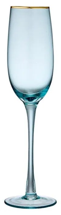 Pahar de șampanie Ladelle Chloe, 250 ml, albastru