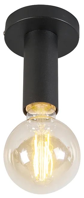 Plafoniera moderna neagra - Facil