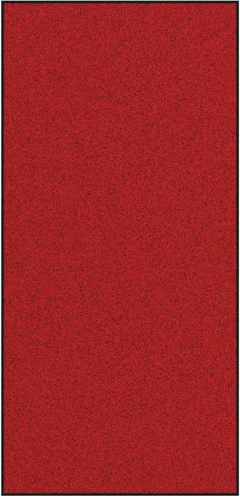 vidaXL Covoraș de intrare Roșu și Negru 120 x 250 cm 100% Poliamidă