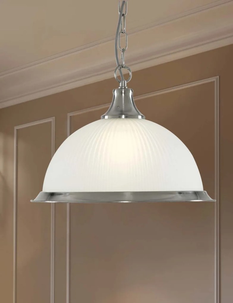 Pendul stil clasic American Diner argintiu 1044 SRT