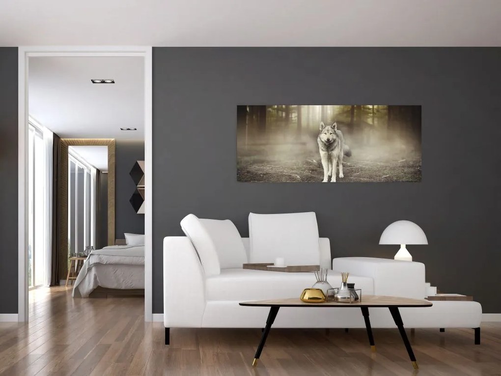 Tablou - Paznicul pădurii (120x50 cm)