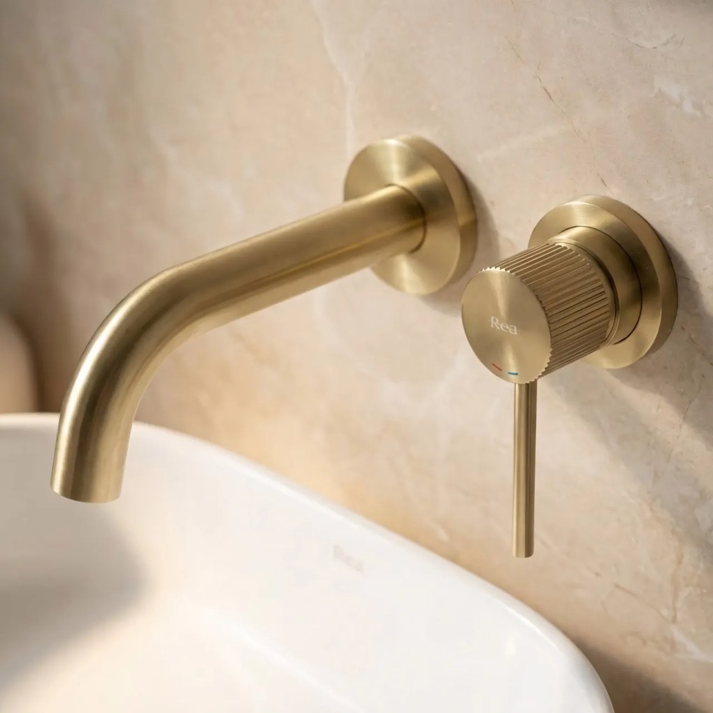 Baterie de culoare Rea Lungo Stripe Brush Gold