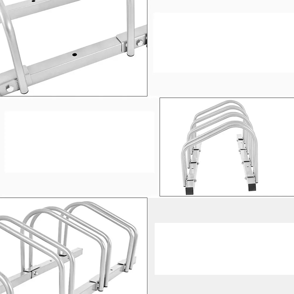 Suport pentru biciclete cu 4 compartimente