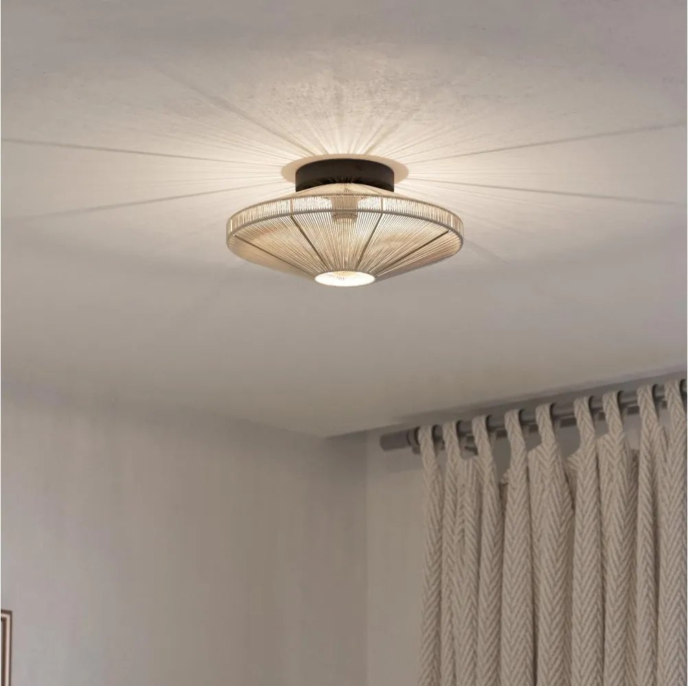 Eglo 43998 – Plafonieră MIDSUMER, 1 x E27/40 W/230 V, Ø 38 cm, crem