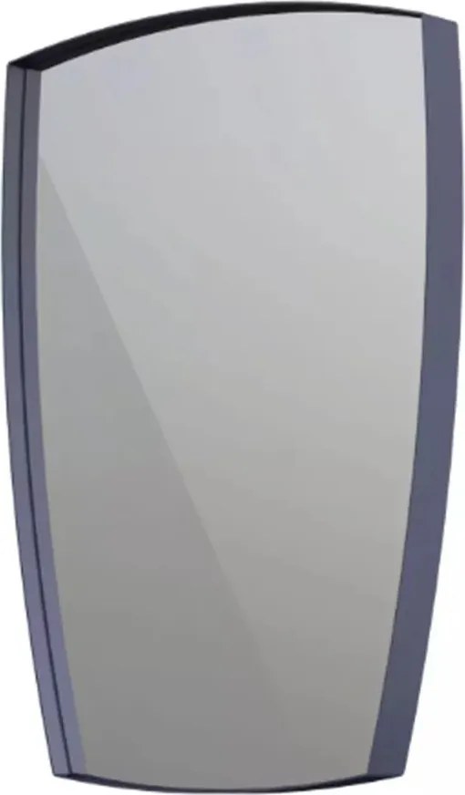 Oglinda asimetrica Oristo Louis 50 cm bleumarin mat