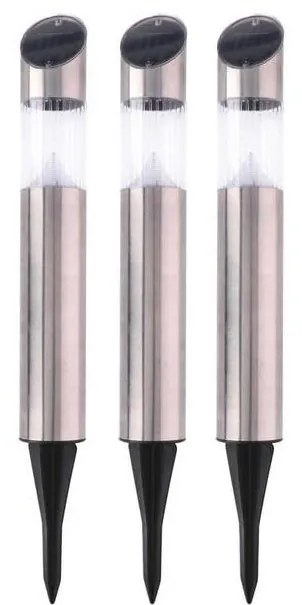 Grundig - Set 3x lampă solară LED 1,2V 600 mAh