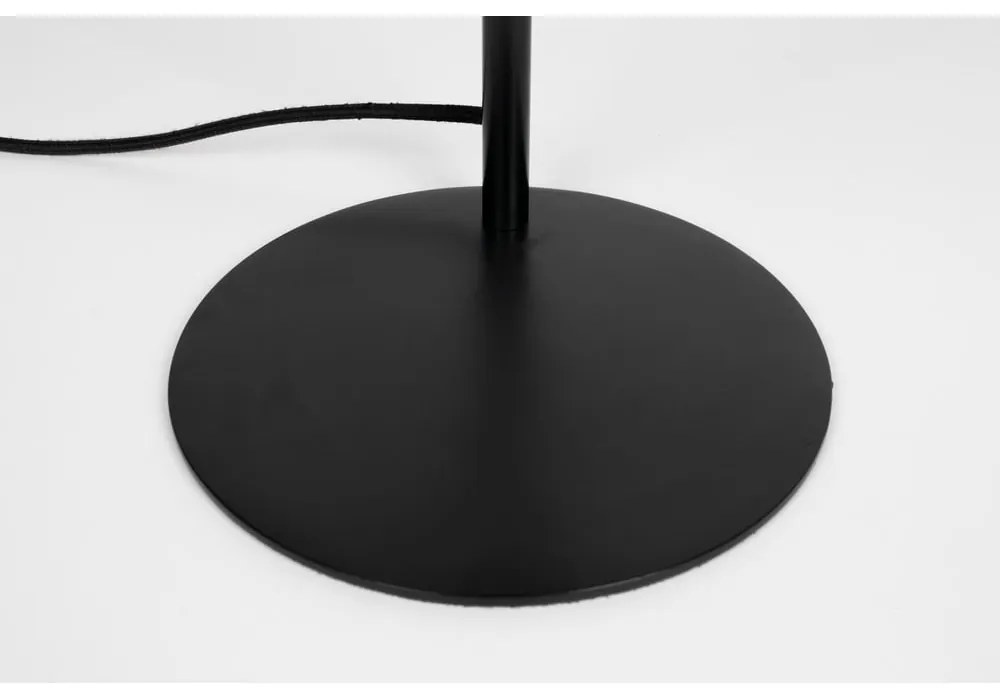 Veioză neagră cu abajur textil (înălțime 71 cm) Jaylee – White Label