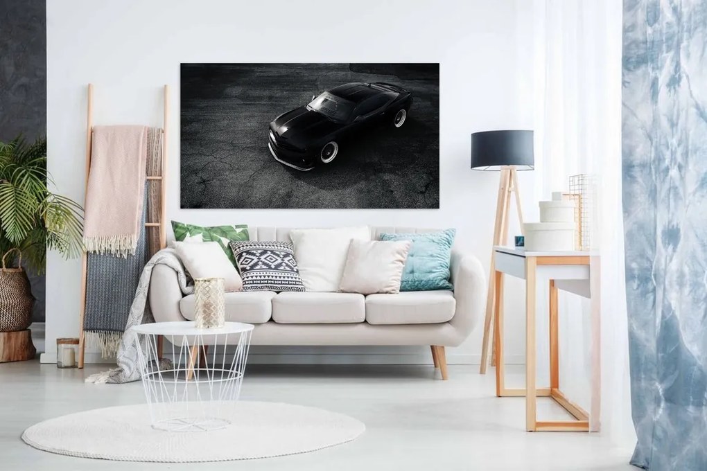 Tablou canvas my car - 120x80cm