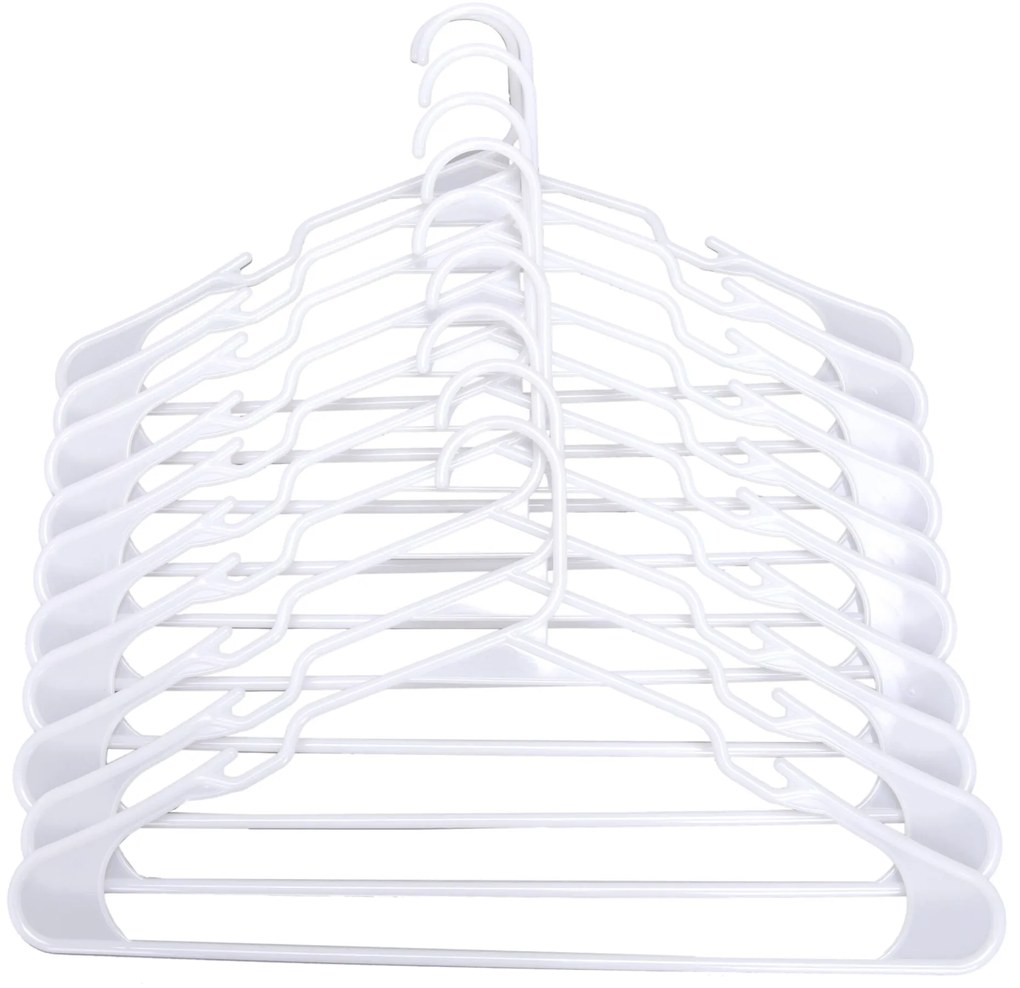Umerase tricouri din Plastic cu Design Ergonomic, Alb, UUUM32