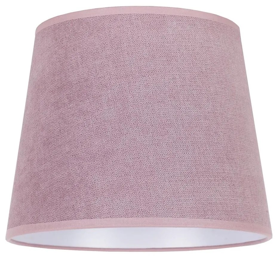 Duolla - Abajur pentru lampă de birou CLASSIC M E27 pr. 24 cm roz