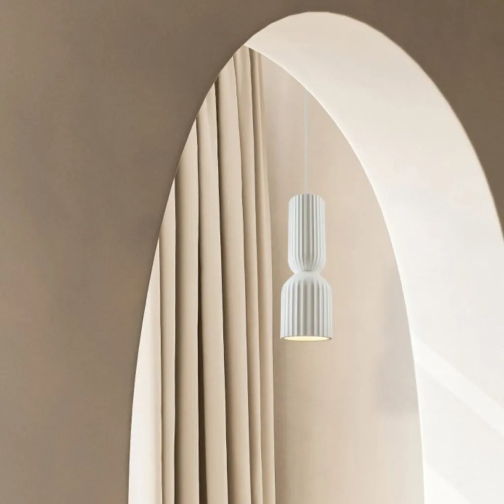 Pendul, Design Natural, PLASTER WHITE, ZB-2595