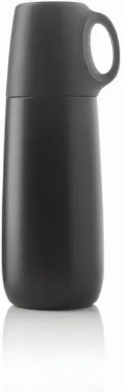 Termos cu cană XD Design Bopp, negru, 600 ml