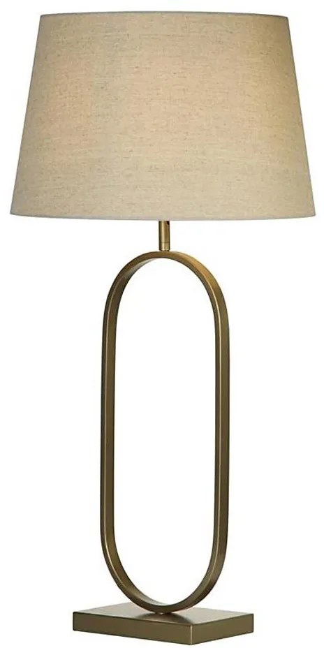 Searchlight EU94102NA - Lampă de masă MODISH 1xE27/60W/230V crem