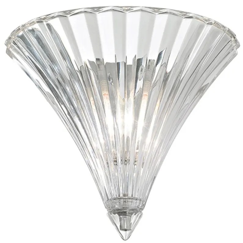 Ideal Lux - Aplică de perete SANTA 1xE14/40W/230V transparentă