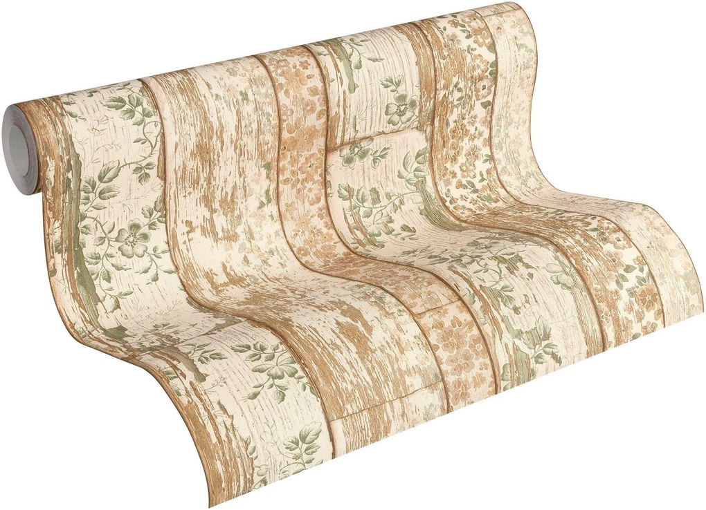 Tapet vinil aspect vintage Neue Bude 10,05 x 0,53 m