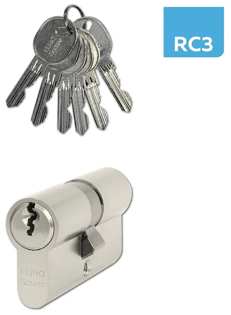 Cilinru Richter ES.30/30.NI 30+30 mm, 6 buc. chei