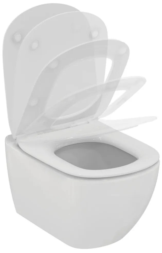 Vas wc suspendat Ideal Standard Tesi Aquablade alb mat