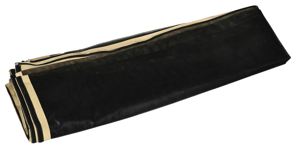 Outsunny Umbrelă Excentrică cu Plasă Anti-Țânțari, Acoperiș Reglabil, Bază și Orificii de Ventilație, 295x295x260 cm, Bej | Aosom Romania
