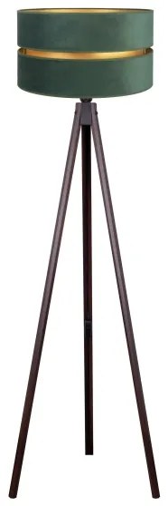 Lampadar Duolla DUO 1xE27/60W/230V d. 44 cm verde/wenge