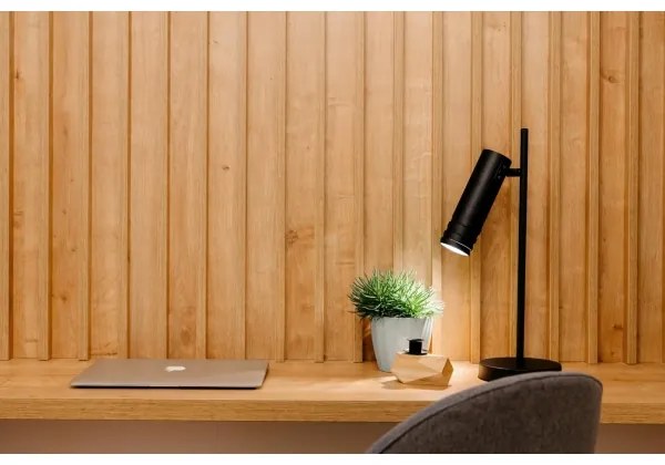 Lampă de masă DRILL 1xGU10/4W/230V neagră Klausen 108007