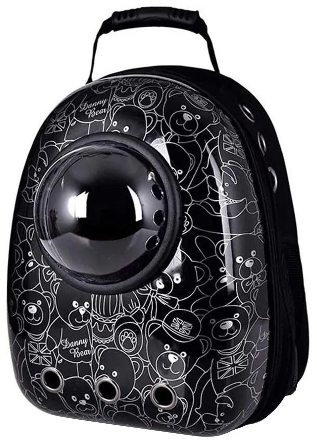 Rucsac pentru transportul animalelor de companie, Urs Negru