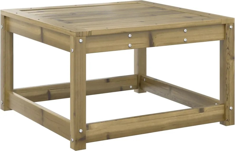 vidaXL Taburet de grădină, lemn de pin impregnat