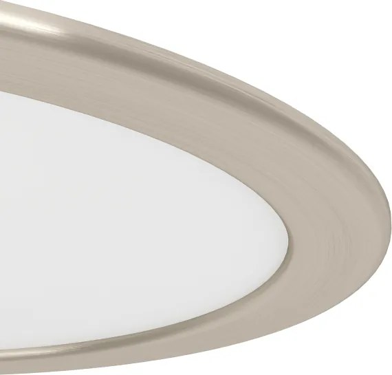 Eglo 901407 - Plafonieră LED FUEVA LED/18,5W/230V, Ø 21,6 cm, crom