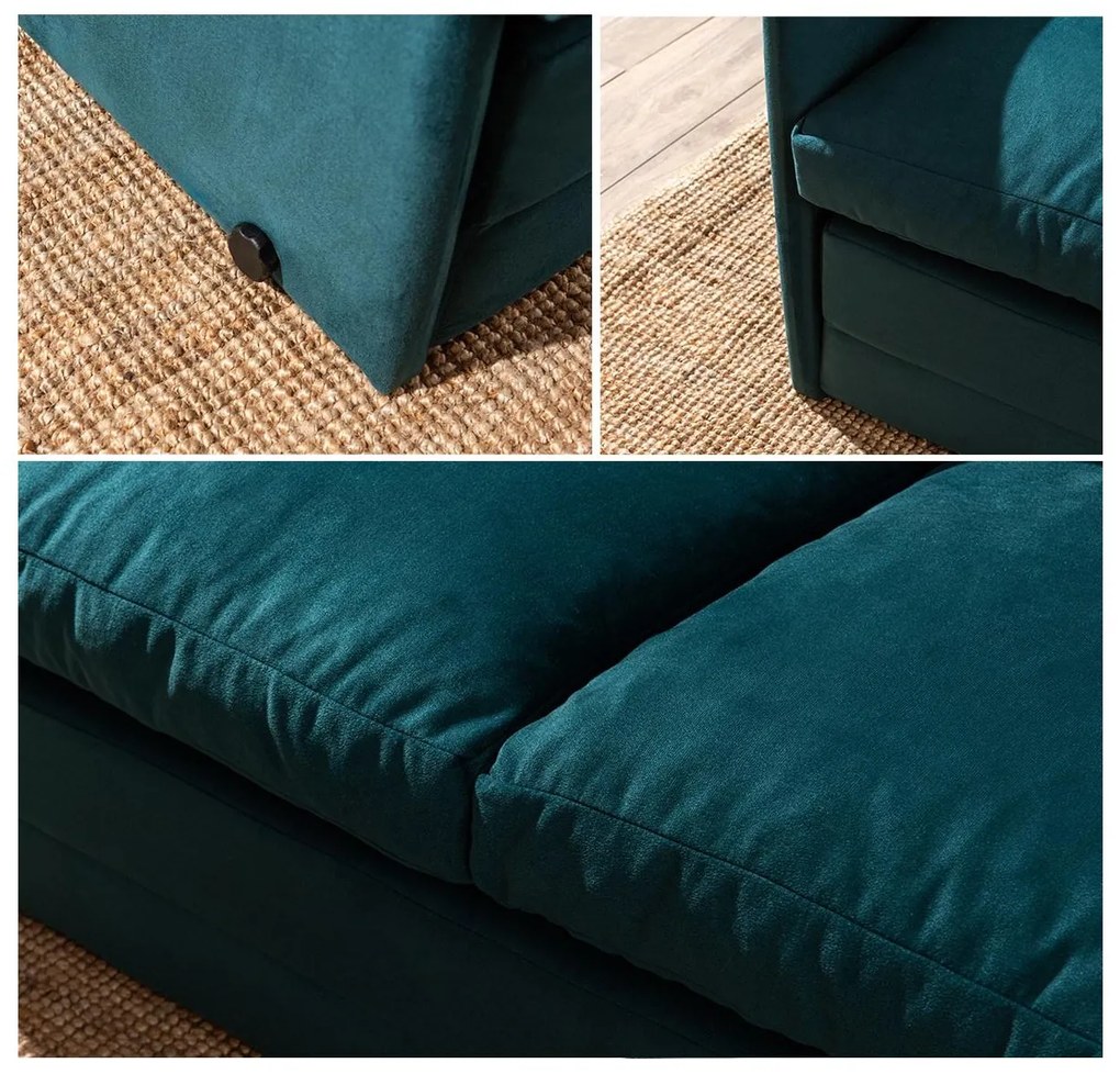 Canapea extensibilă Sagoretti XL (petroliu). 1107017