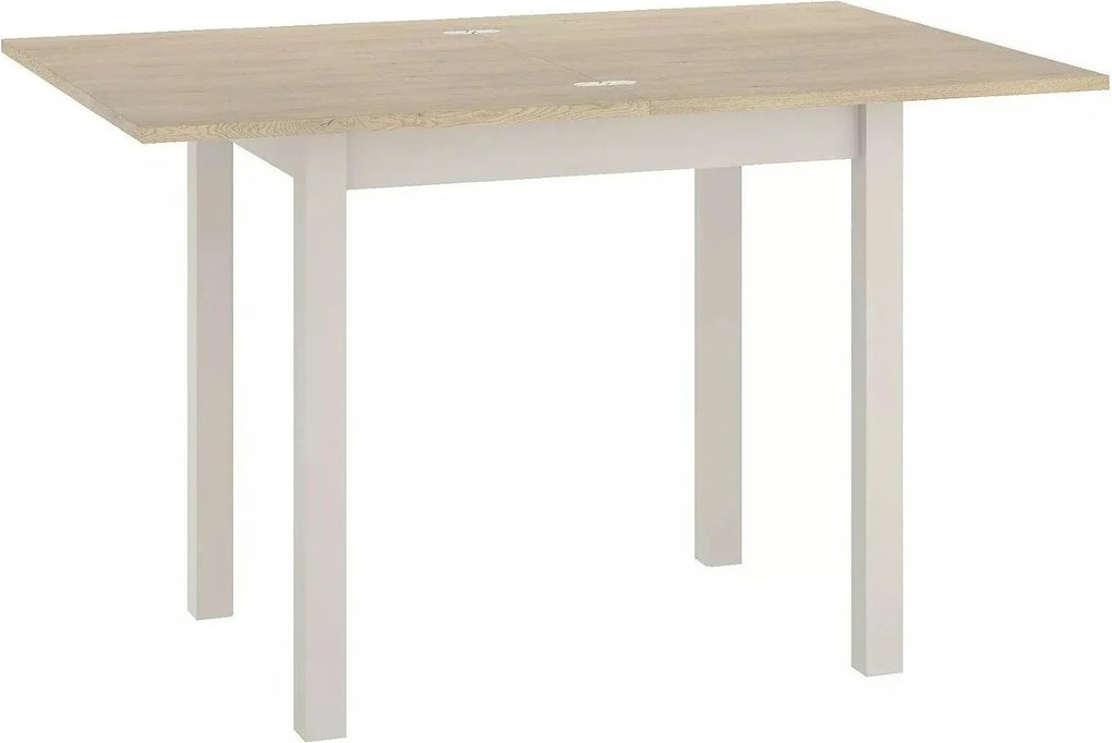 Masa extensibila FLIP, stejar/casmir, PAL laminat, 80/160x80x78 cm