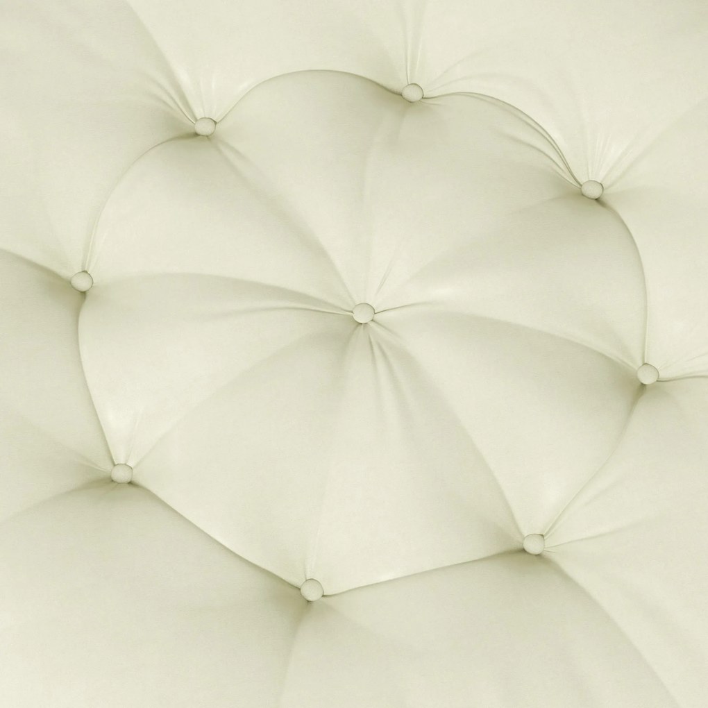 Outsunny Covoraș de șezut, covoraș pentru scaun, covoraș șezut, cu design tufted, 80 cm x 80 cm x 10 cm, Crem | Aosom Romania
