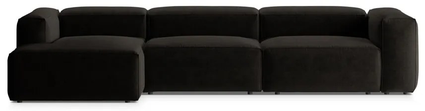 Coltar 4 locuri Bergamo stofa L344 cm