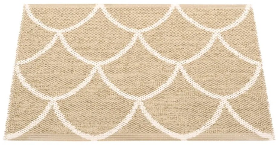 Covor pentru exterior și interior bej 70x50 cm Kotte Sand – Pappelina