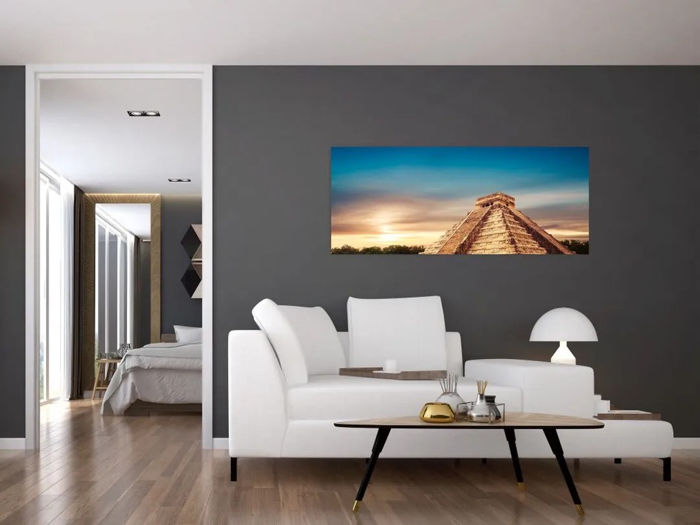 Tablou - Monumente renumite maiașe (120x50 cm)