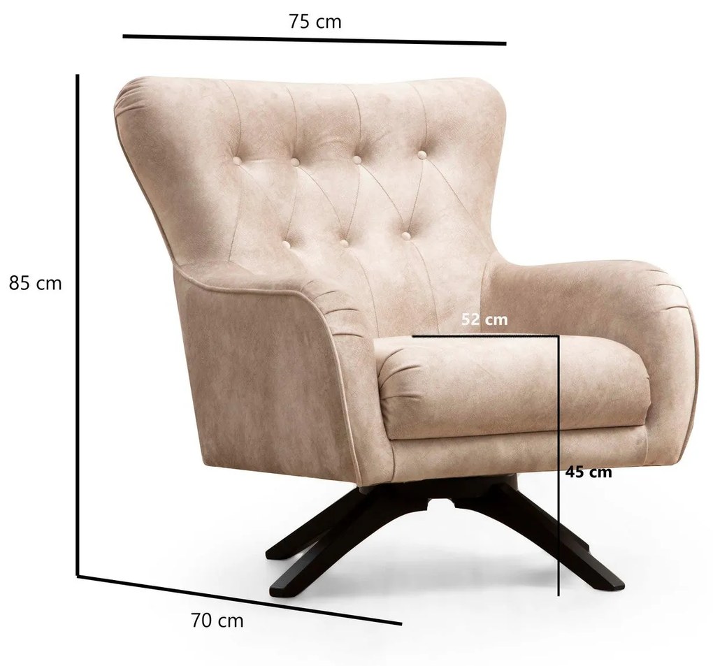 Fotoliu Arredo - Beige