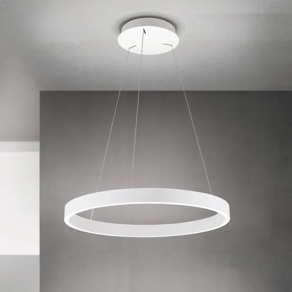 Orion - Pendul LED dimabil pe cablu KOLK LED/60W/230V 2700/3000/4000K Ø 60 cm alb
