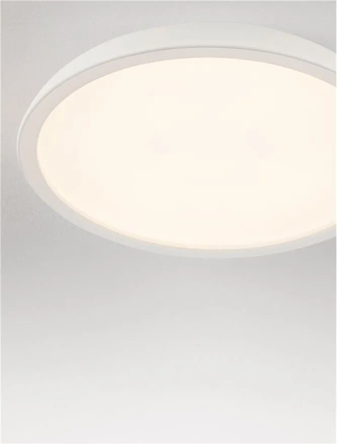 Lustra LED aplicata stil modern FELICIA alb 60cm