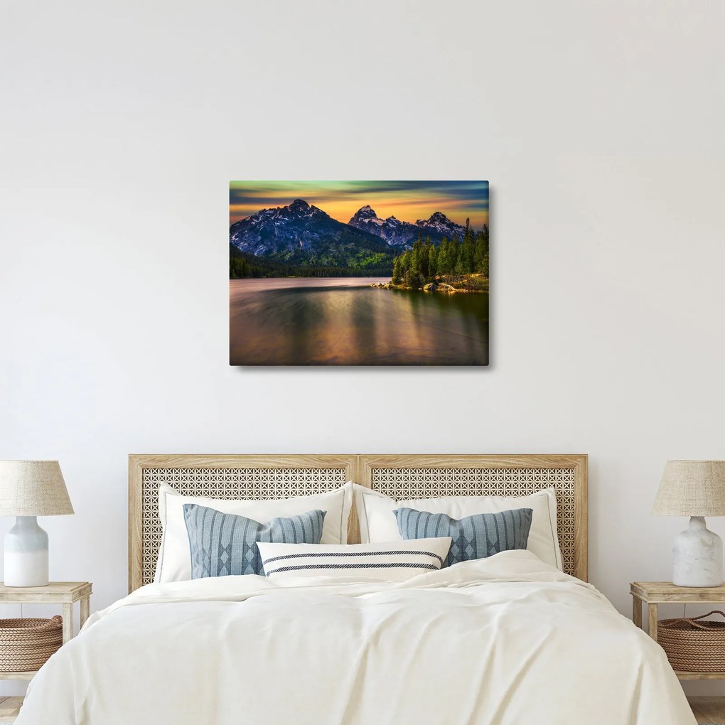 Tablou - Parcul Național Grand Teton (70x50 cm)