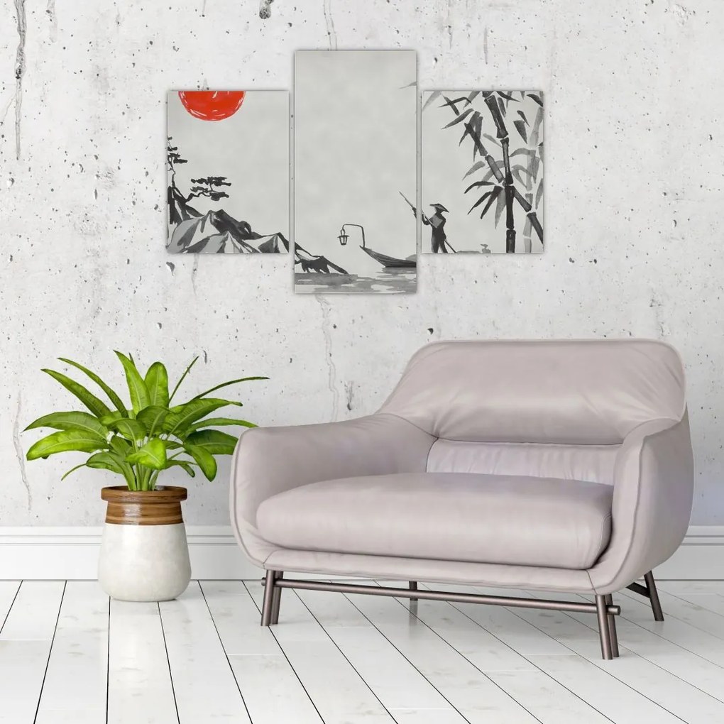 Tablou - Munții Fuji (90x60 cm)