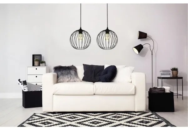 Lustră pe cablu MATT 2xE27/60W/230V