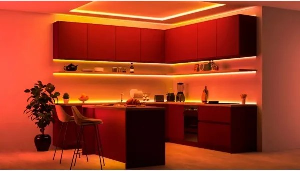 Philips - Bandă LED RGBIC reglabilă SMART STRIP 4m LED/12W/230V 2700/6500K Wi-Fi