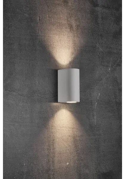 Nordlux - Aplică de exterior CANTO 2xGU10/28W/230V IP44 alb