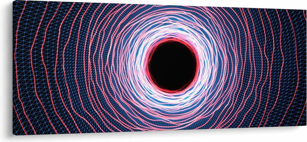 Tablou cercul abstact (120x50 cm)