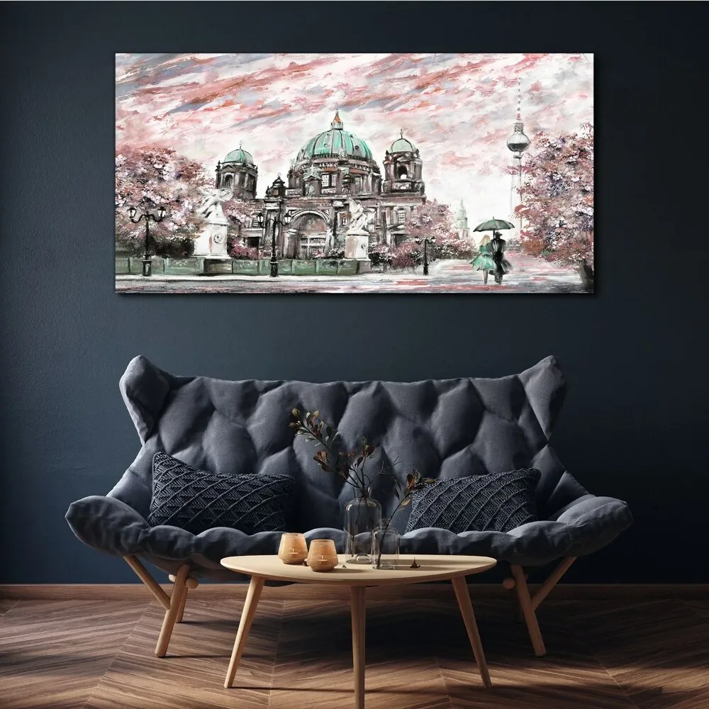 Tablou canvas Catedrala modernă din Berlin