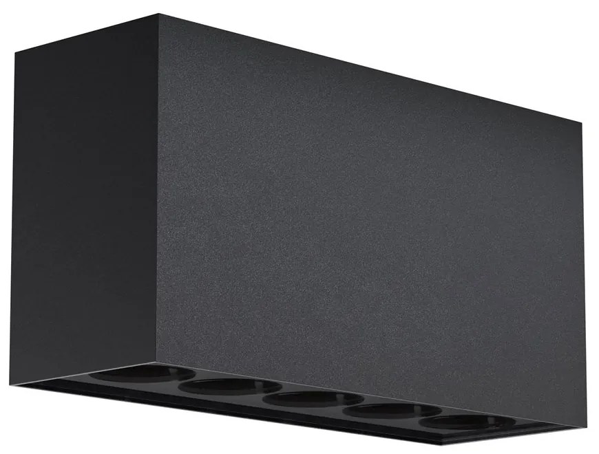 Plafoniera pentru iluminat exterior design modern IP54 Ares negru