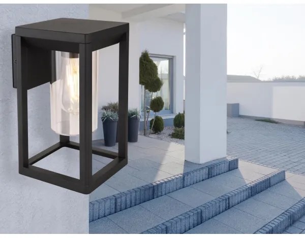 Globo 3135W - Aplică perete exterior CANDELA 1xE27/40W/230V IP44