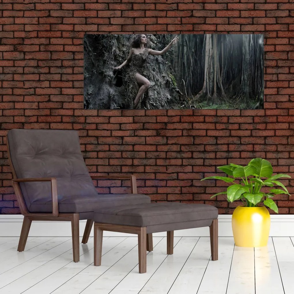 Tablou - Zâna pădurii (120x50 cm)