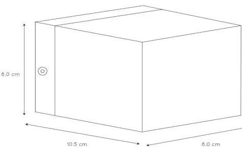 Lucide 09201/01/31 - Aplica perete DEVI 1xG9/42W/230V