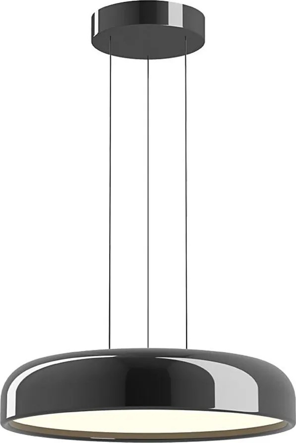 Lustră LED pe cablu ALENSA LED/60W/230V CRI 94 neagră